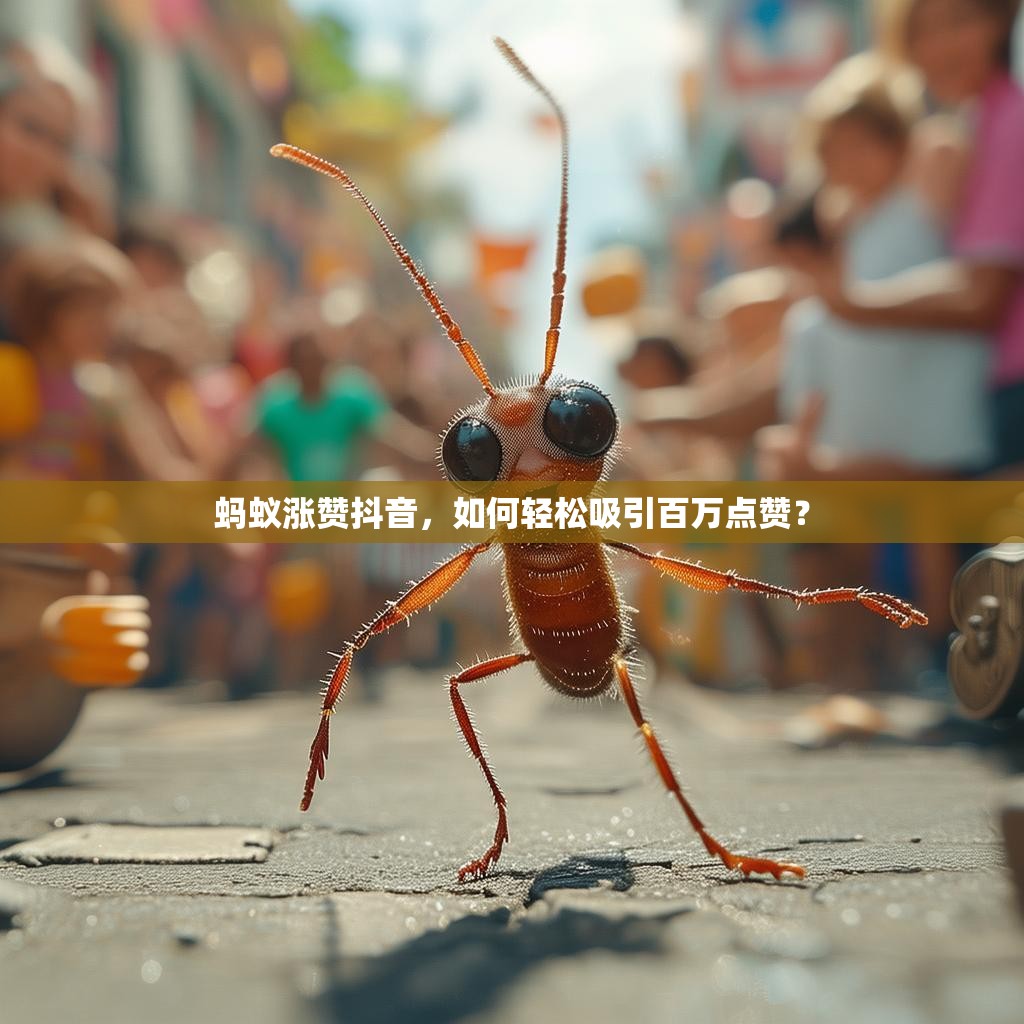 蚂蚁涨赞抖音，如何轻松吸引百万点赞？