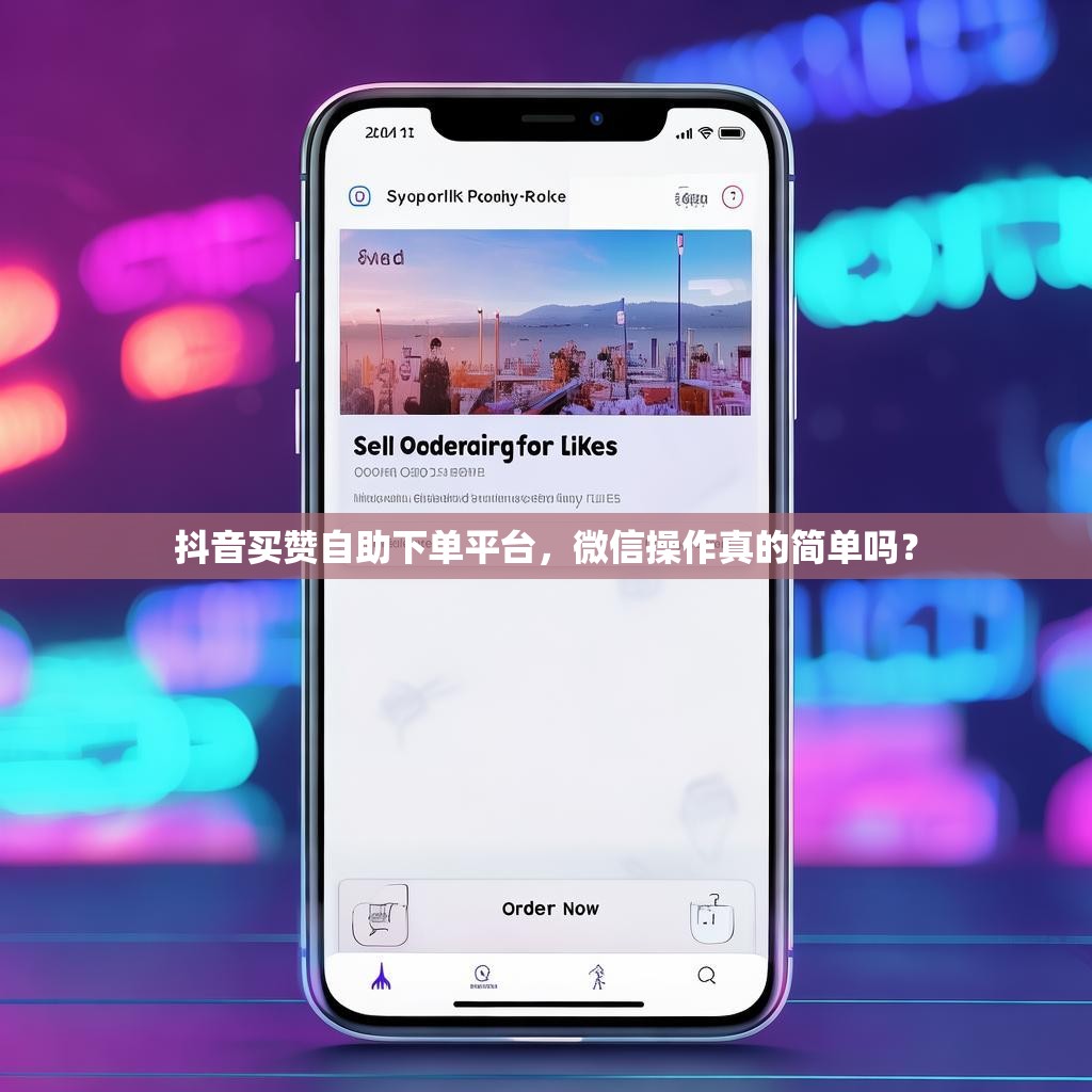 抖音买赞自助下单平台，微信操作真的简单吗？