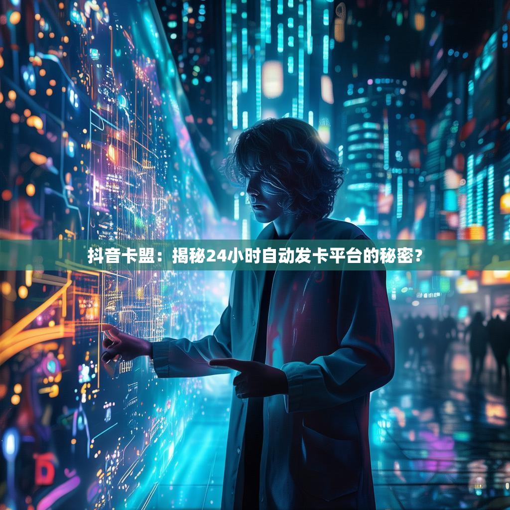 抖音卡盟：揭秘24小时自动发卡平台的秘密？