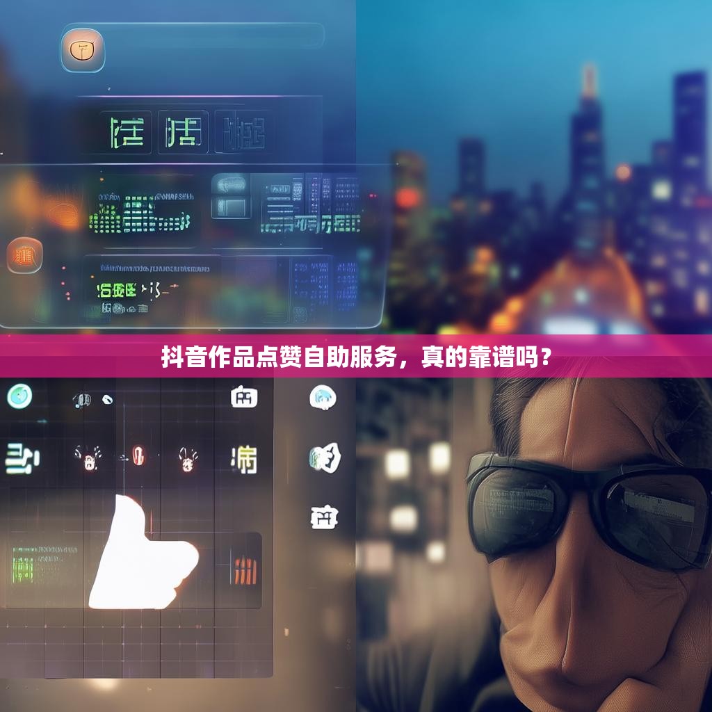 抖音作品点赞自助服务，真的靠谱吗？