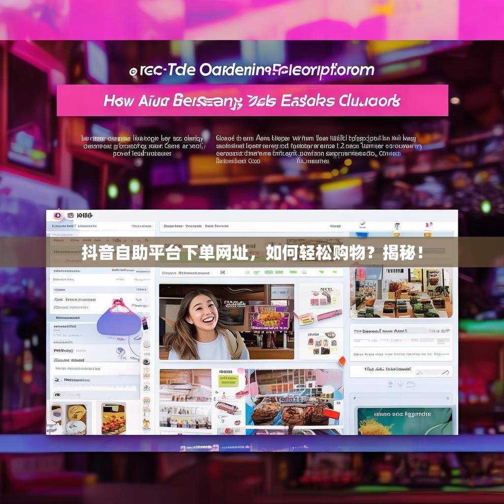 抖音自助平台下单网址，如何轻松购物？揭秘！