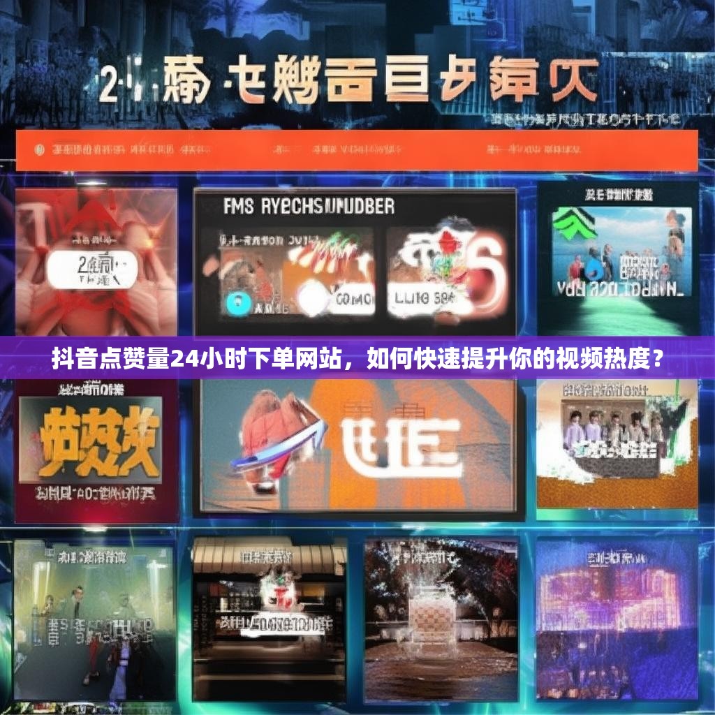 抖音点赞量24小时下单网站，如何快速提升你的视频热度？