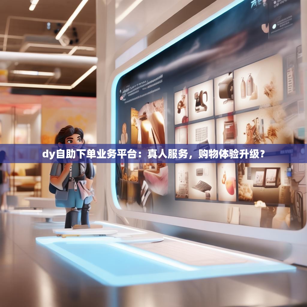 dy自助下单业务平台：真人服务，购物体验升级？