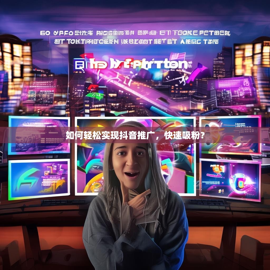 如何轻松实现抖音推广，快速吸粉？