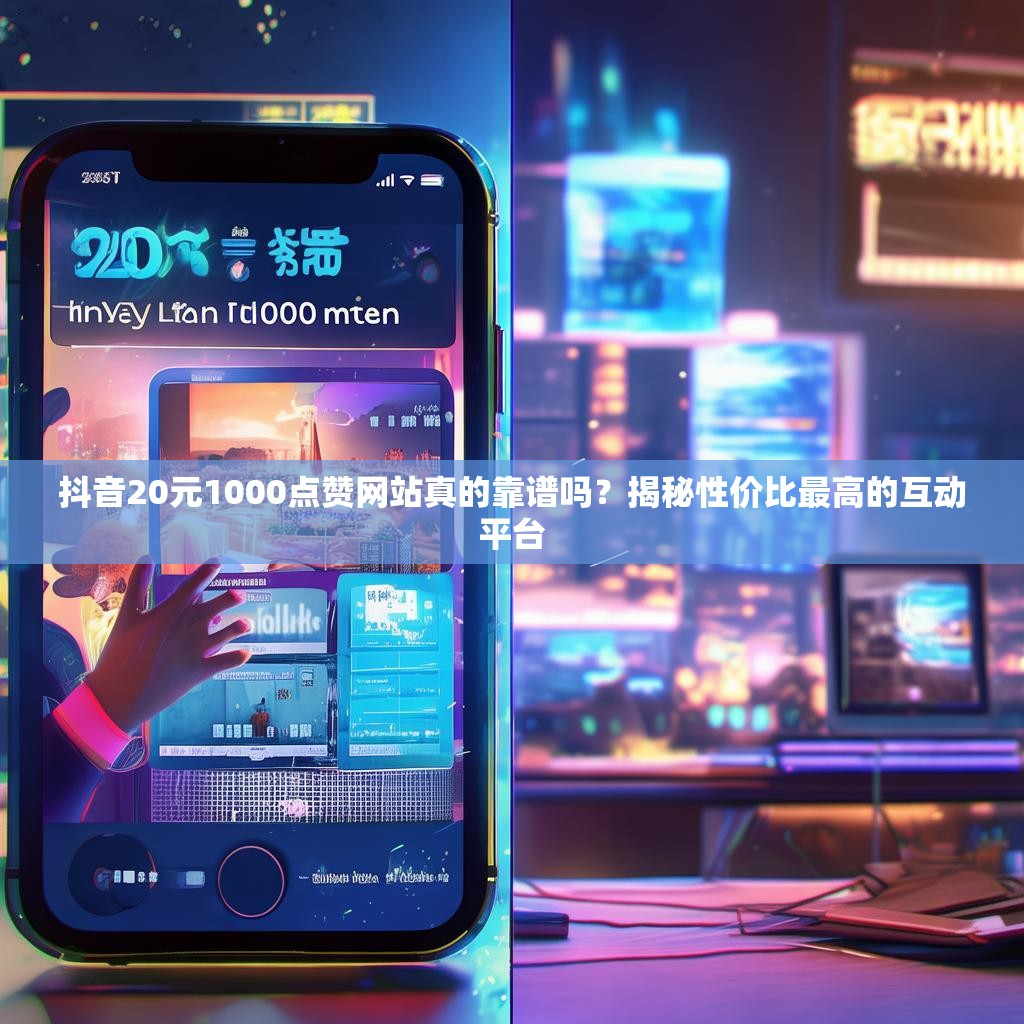 抖音20元1000点赞网站真的靠谱吗？揭秘性价比最高的互动平台