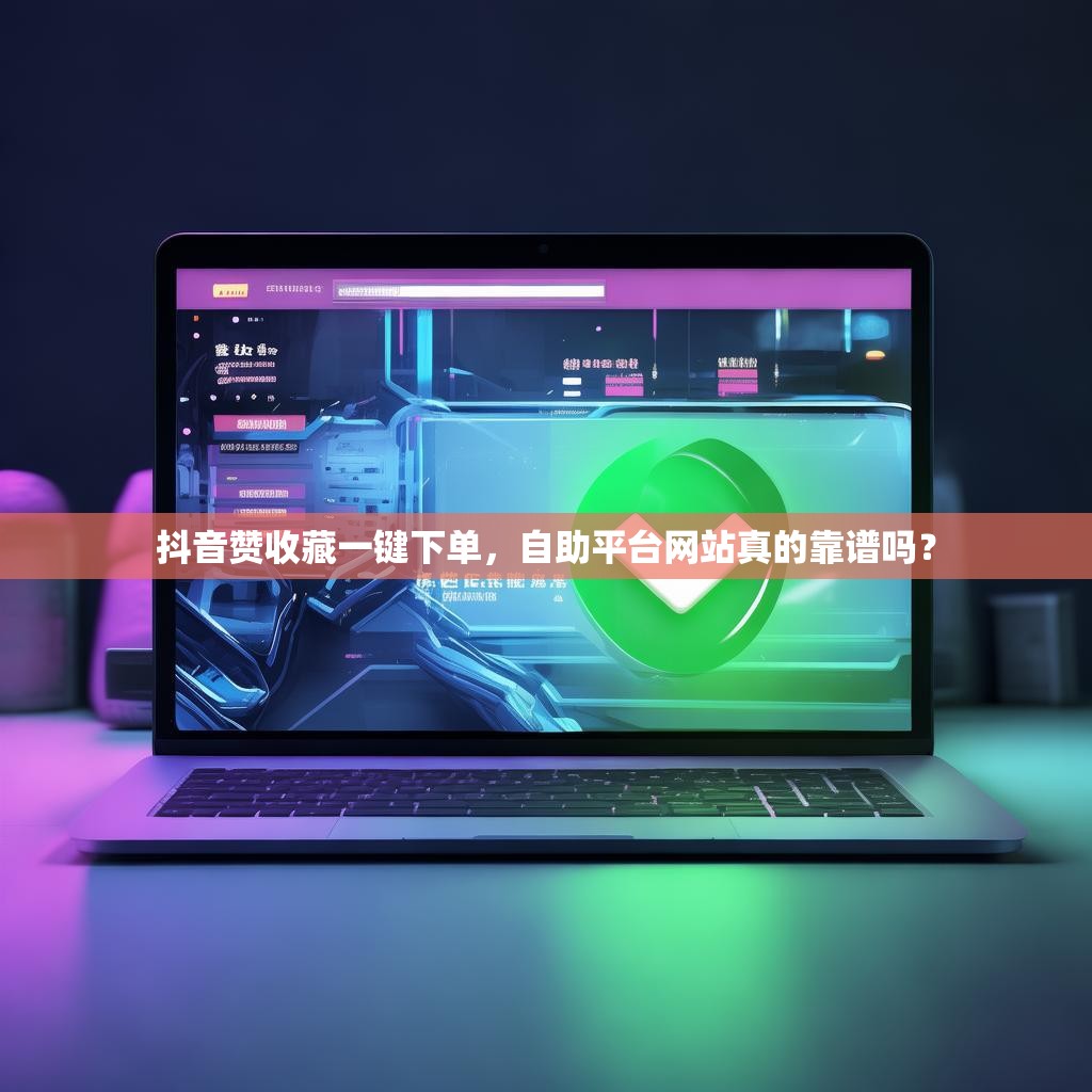 抖音赞收藏一键下单，自助平台网站真的靠谱吗？