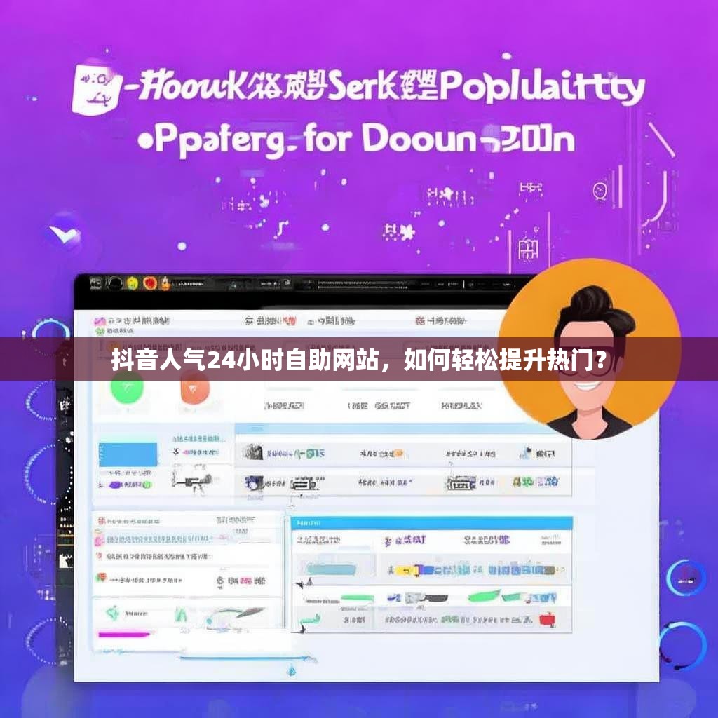 抖音人气24小时自助网站，如何轻松提升热门？