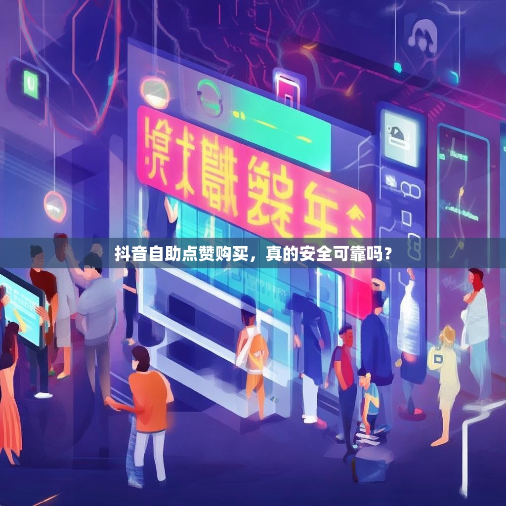 抖音自助点赞购买，真的安全可靠吗？