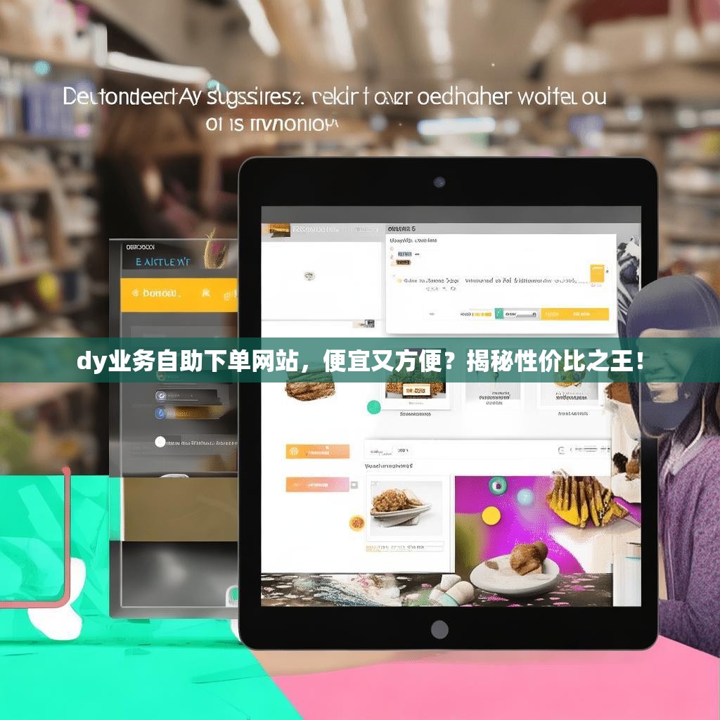 dy业务自助下单网站，便宜又方便？揭秘性价比之王！