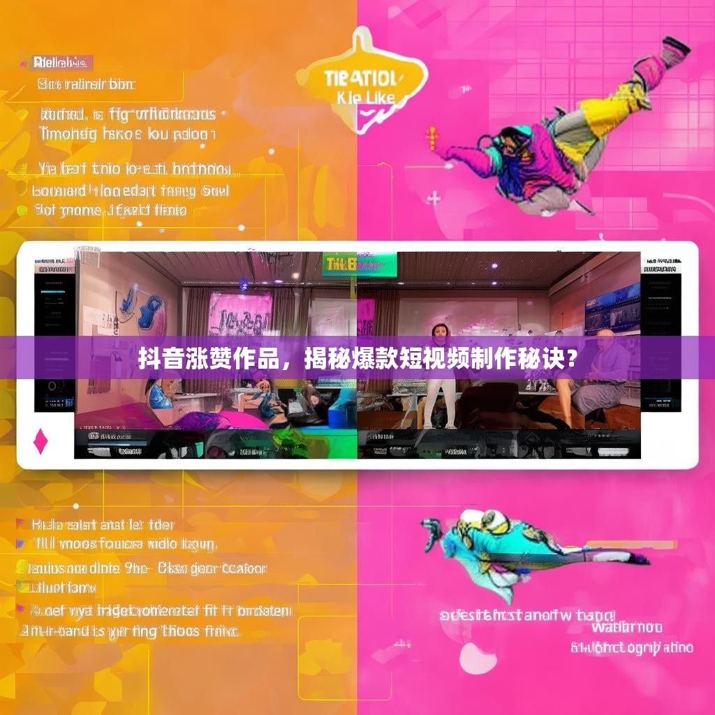 抖音涨赞作品，揭秘爆款短视频制作秘诀？