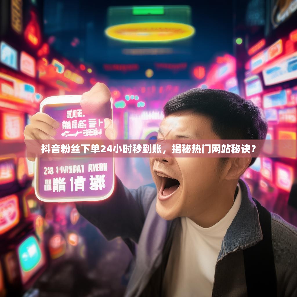 抖音粉丝下单24小时秒到账，揭秘热门网站秘诀？