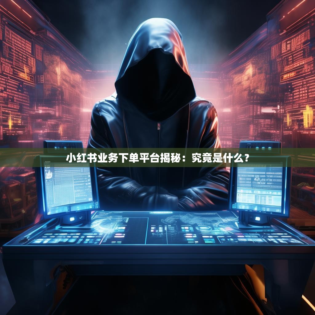 小红书业务下单平台揭秘：究竟是什么？