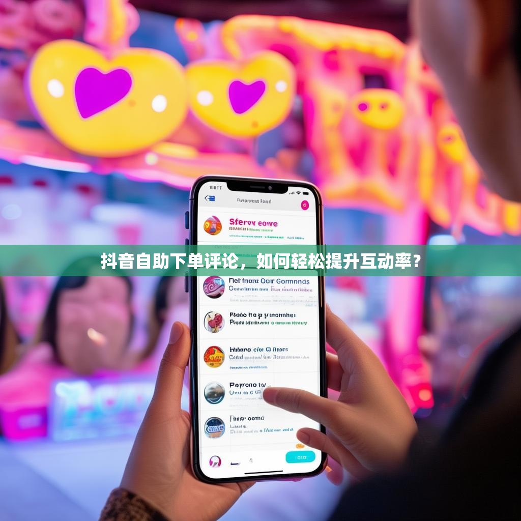 抖音自助下单评论，如何轻松提升互动率？