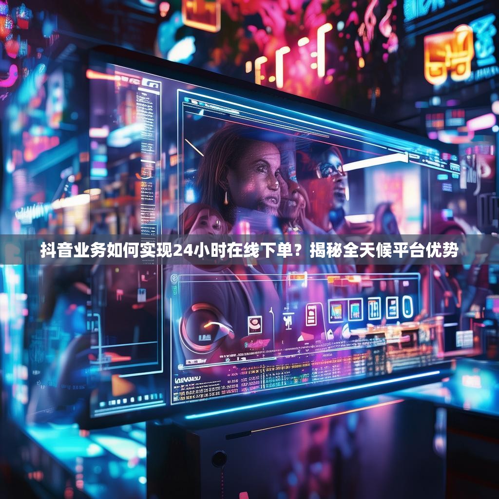 抖音业务如何实现24小时在线下单？揭秘全天候平台优势
