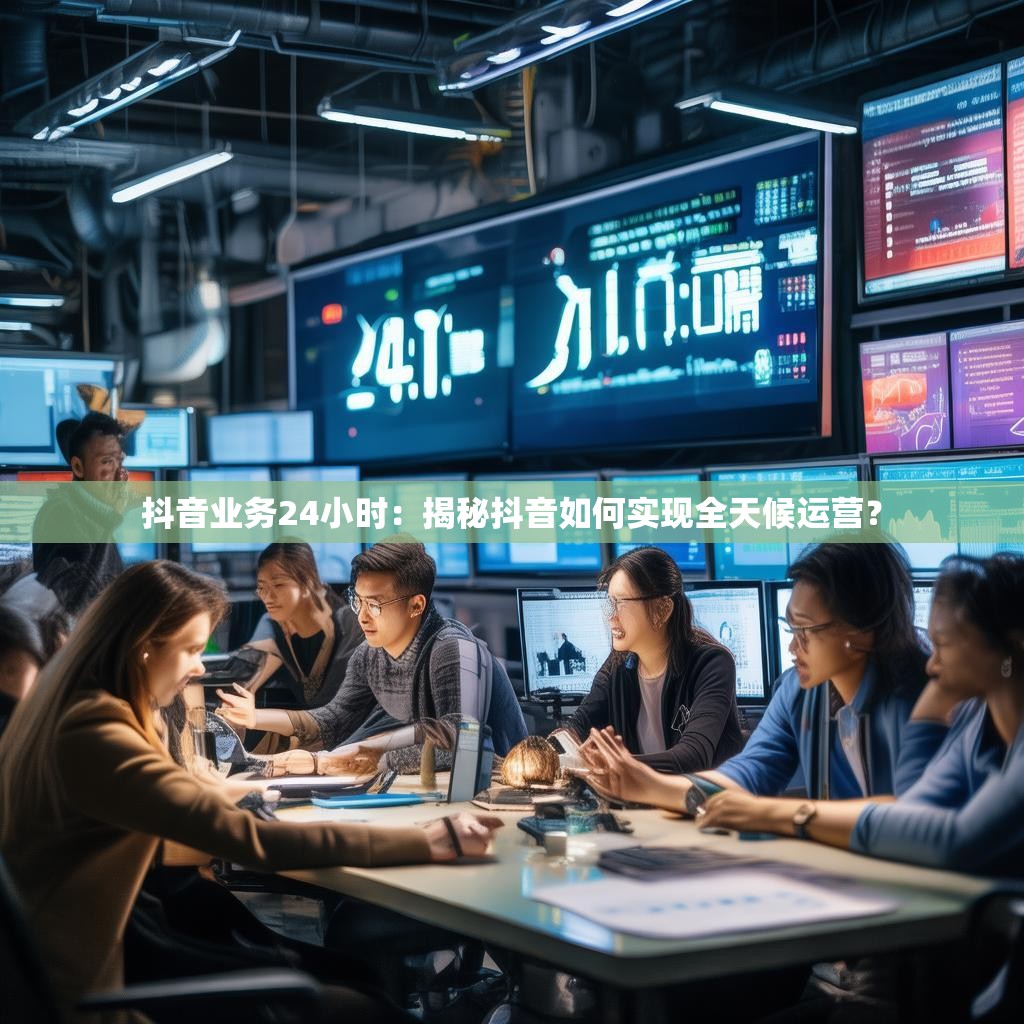 抖音业务24小时：揭秘抖音如何实现全天候运营？