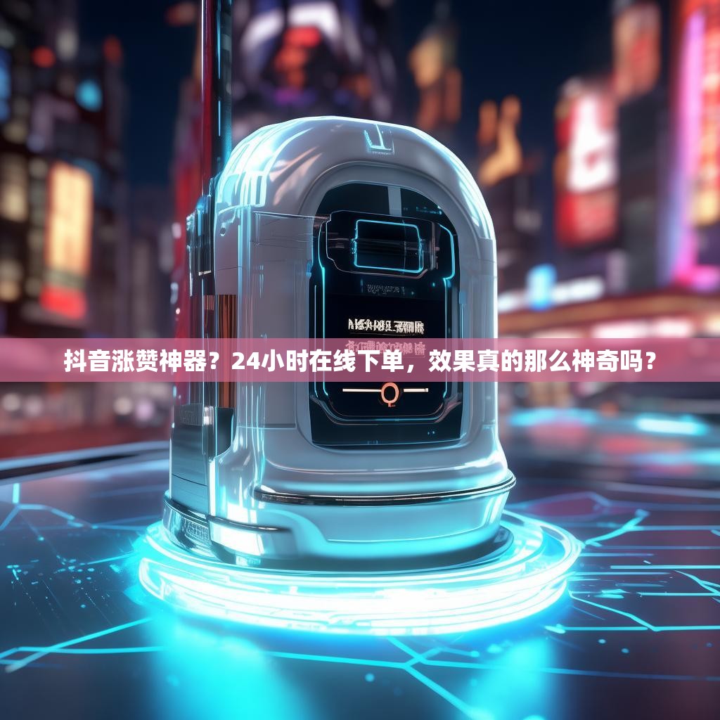 抖音涨赞神器？24小时在线下单，效果真的那么神奇吗？