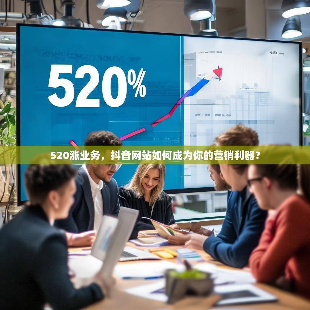 520涨业务，抖音网站如何成为你的营销利器？