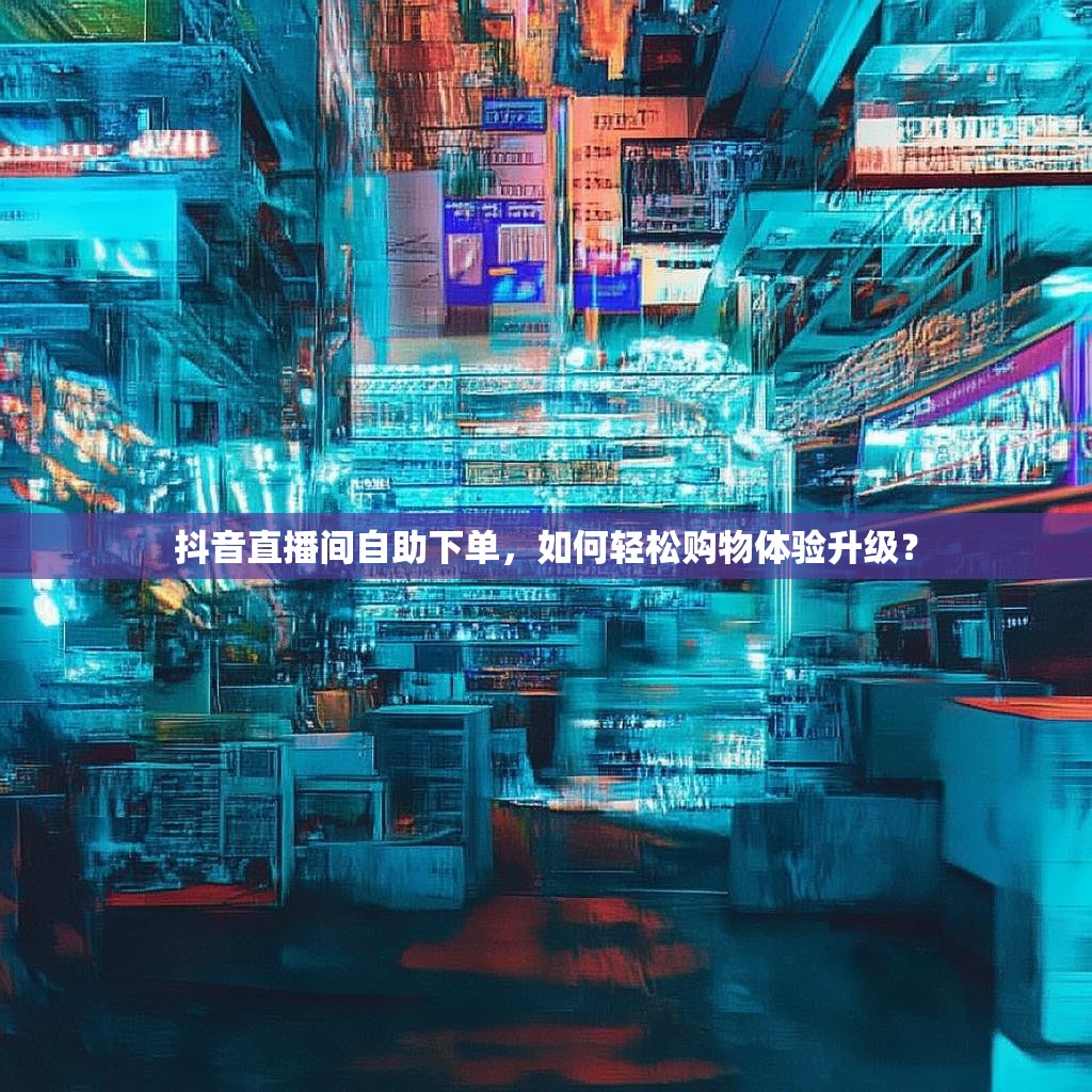 抖音直播间自助下单，如何轻松购物体验升级？