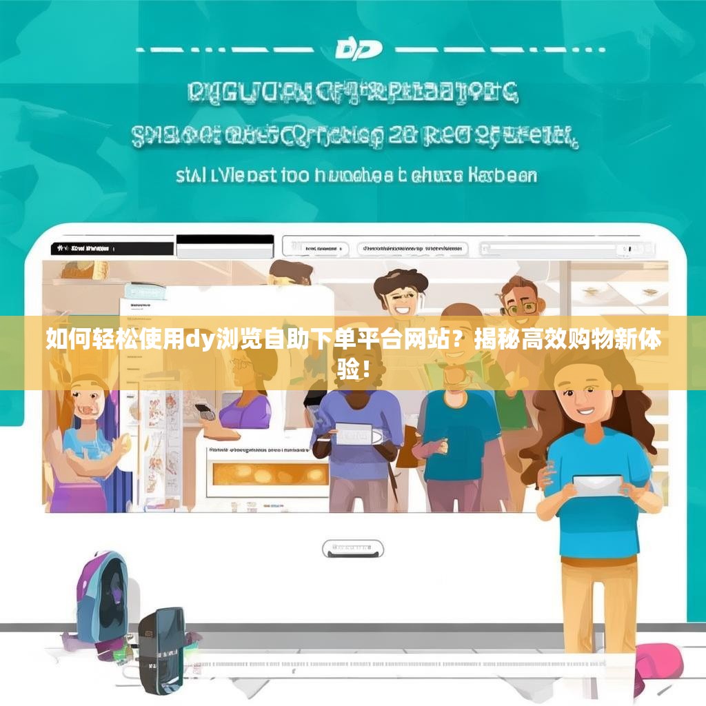 如何轻松使用dy浏览自助下单平台网站？揭秘高效购物新体验！