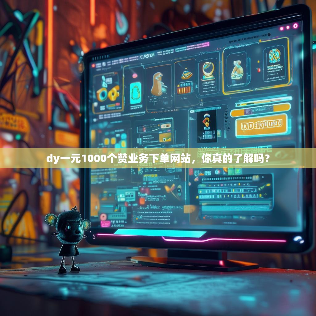 dy一元1000个赞业务下单网站，你真的了解吗？