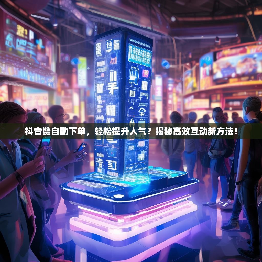抖音赞自助下单，轻松提升人气？揭秘高效互动新方法！