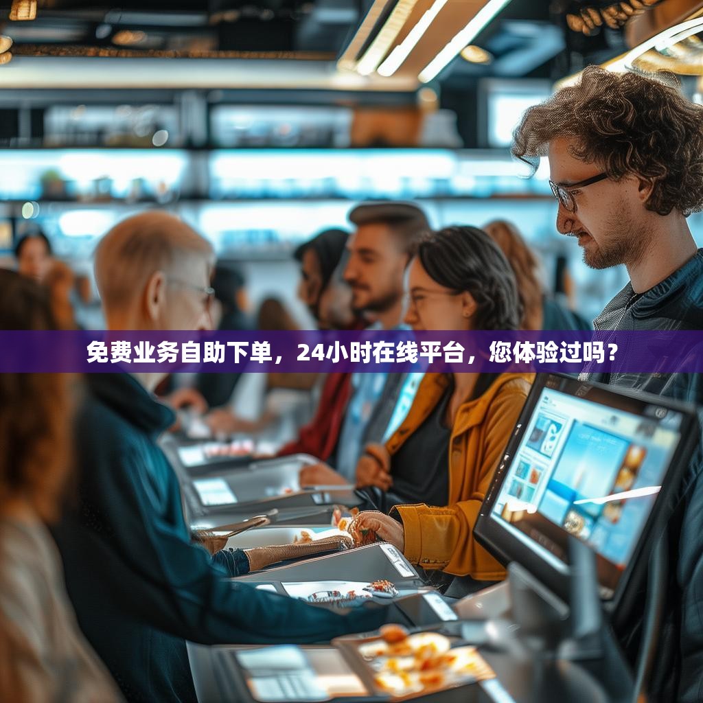 免费业务自助下单，24小时在线平台，您体验过吗？
