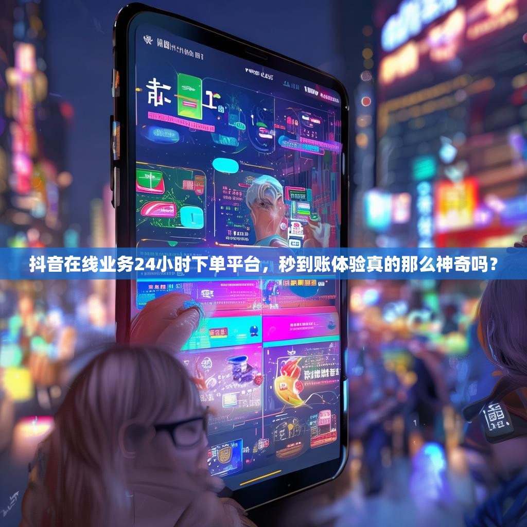 抖音在线业务24小时下单平台，秒到账体验真的那么神奇吗？