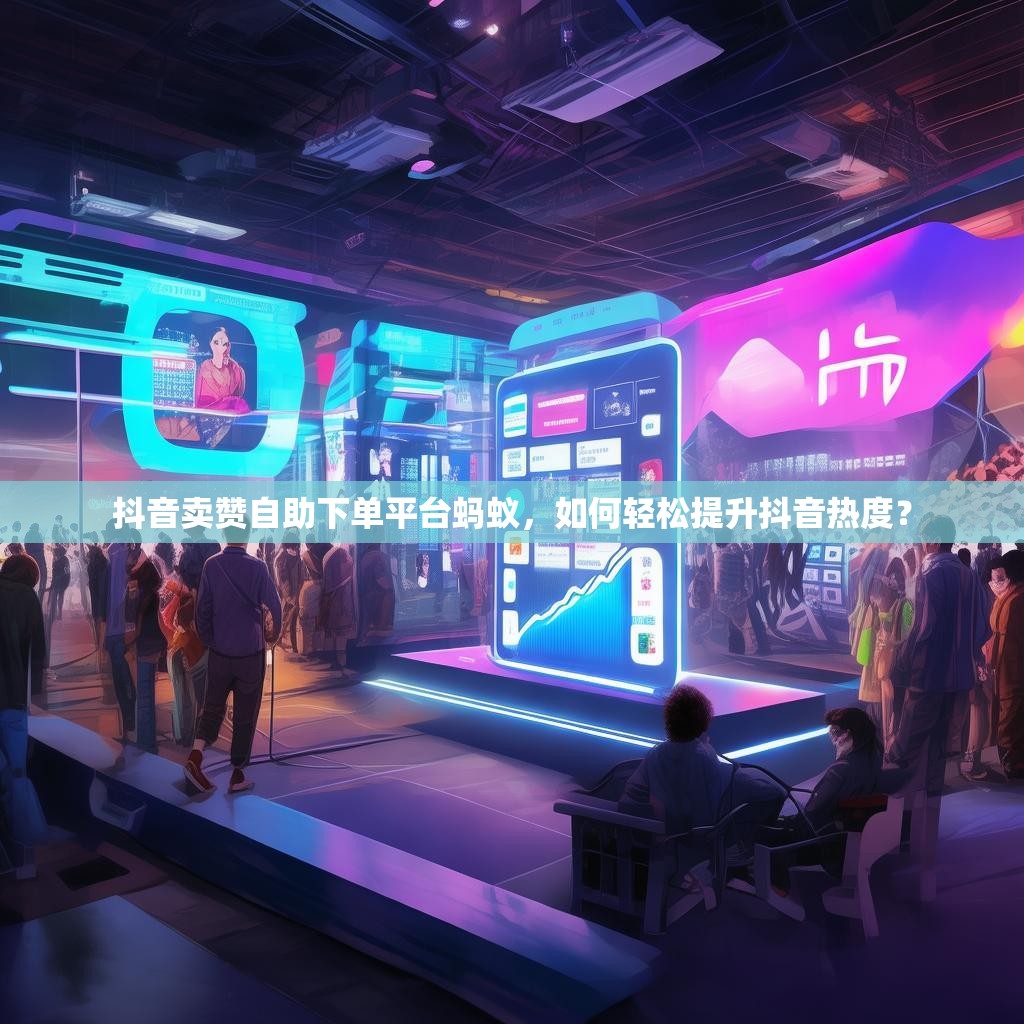 抖音卖赞自助下单平台蚂蚁，如何轻松提升抖音热度？
