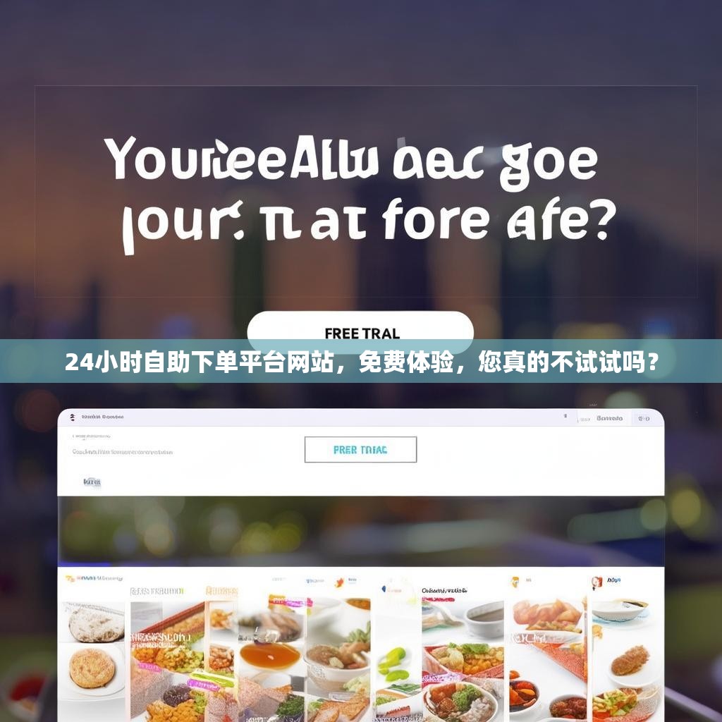 24小时自助下单平台网站，免费体验，您真的不试试吗？