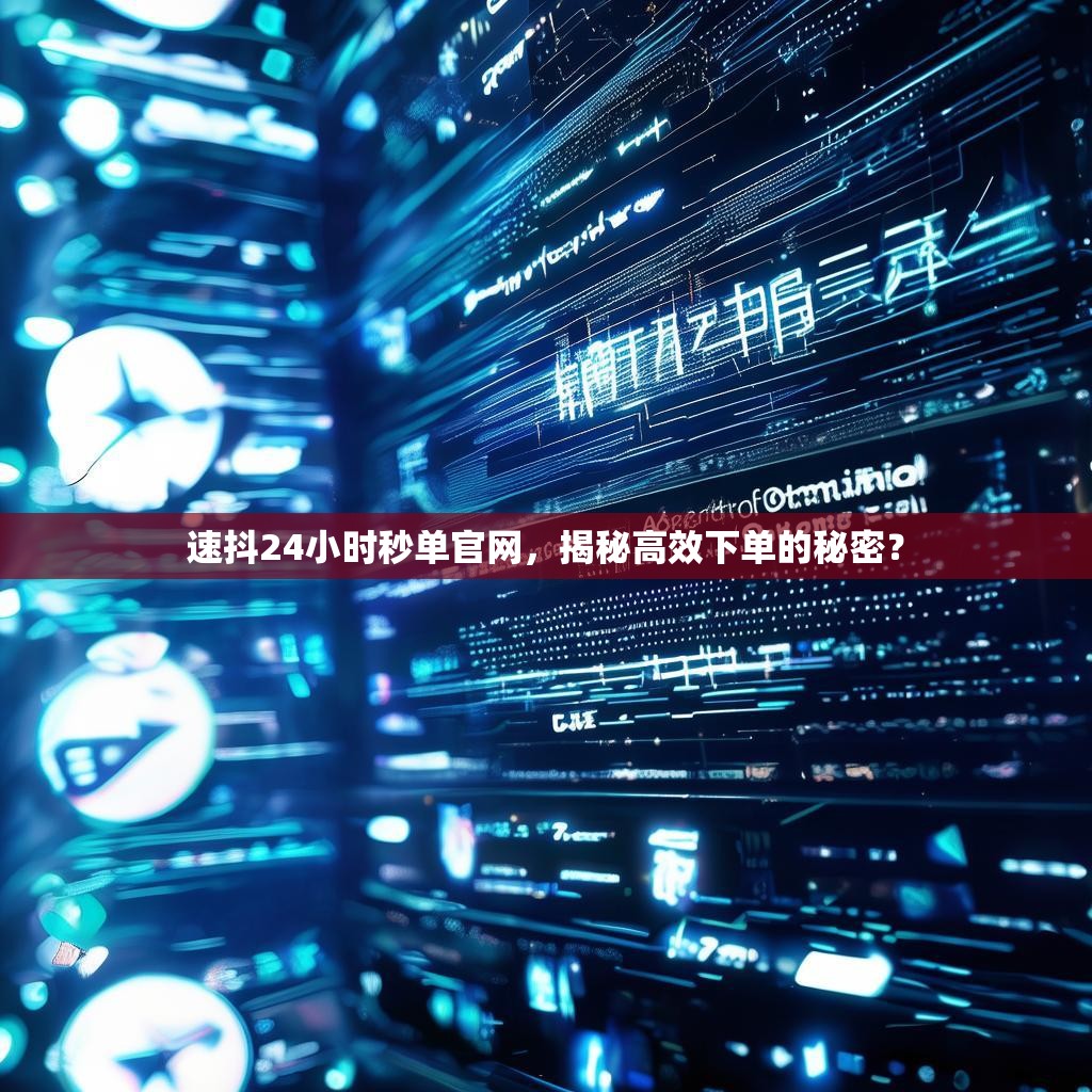 速抖24小时秒单官网，揭秘高效下单的秘密？