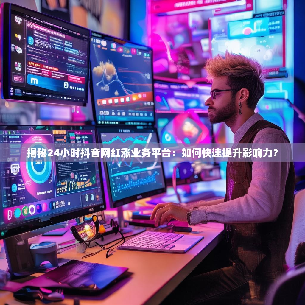 揭秘24小时抖音网红涨业务平台：如何快速提升影响力？