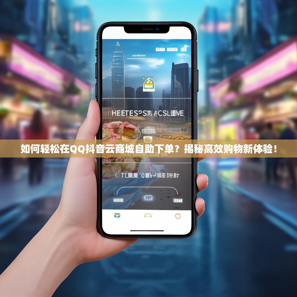 如何轻松在QQ抖音云商城自助下单？揭秘高效购物新体验！