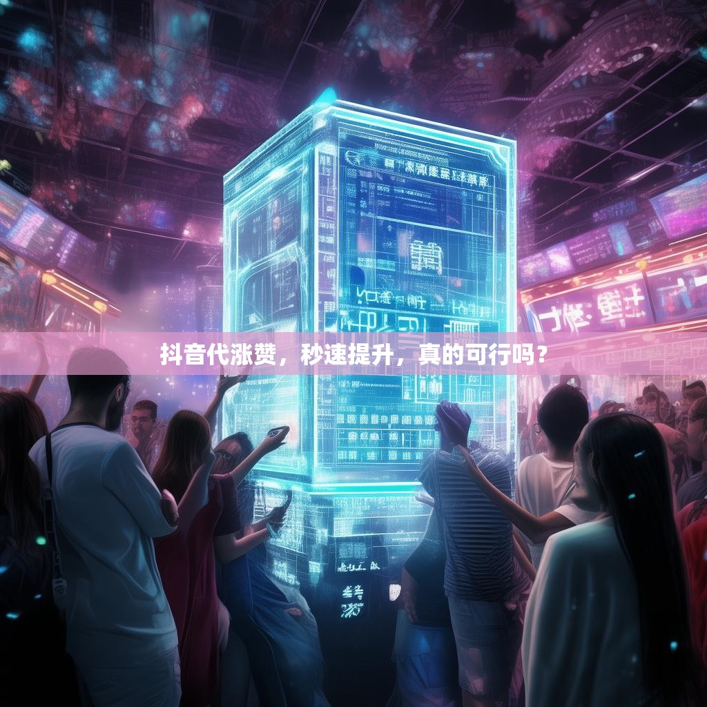 抖音代涨赞，秒速提升，真的可行吗？