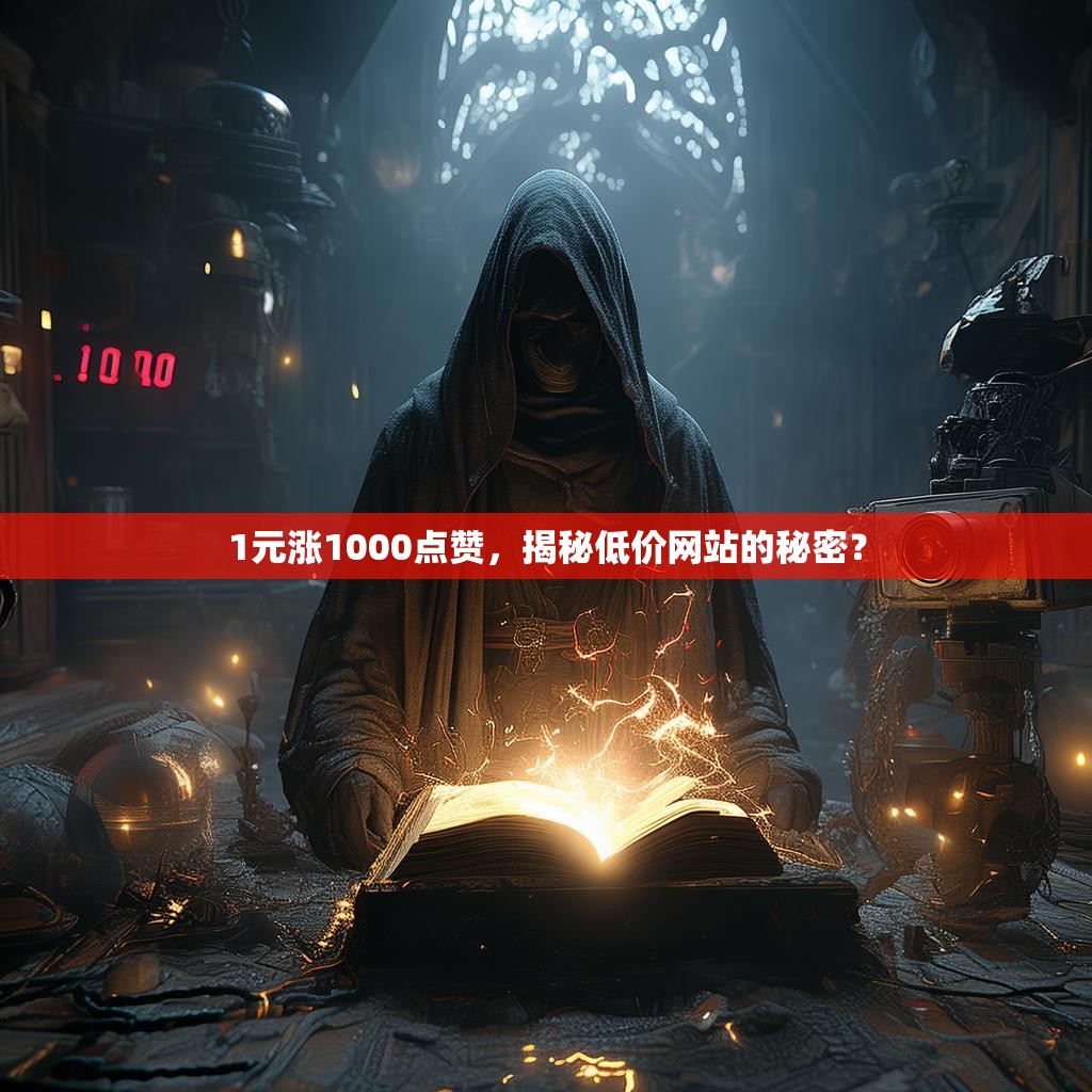 1元涨1000点赞，揭秘低价网站的秘密？