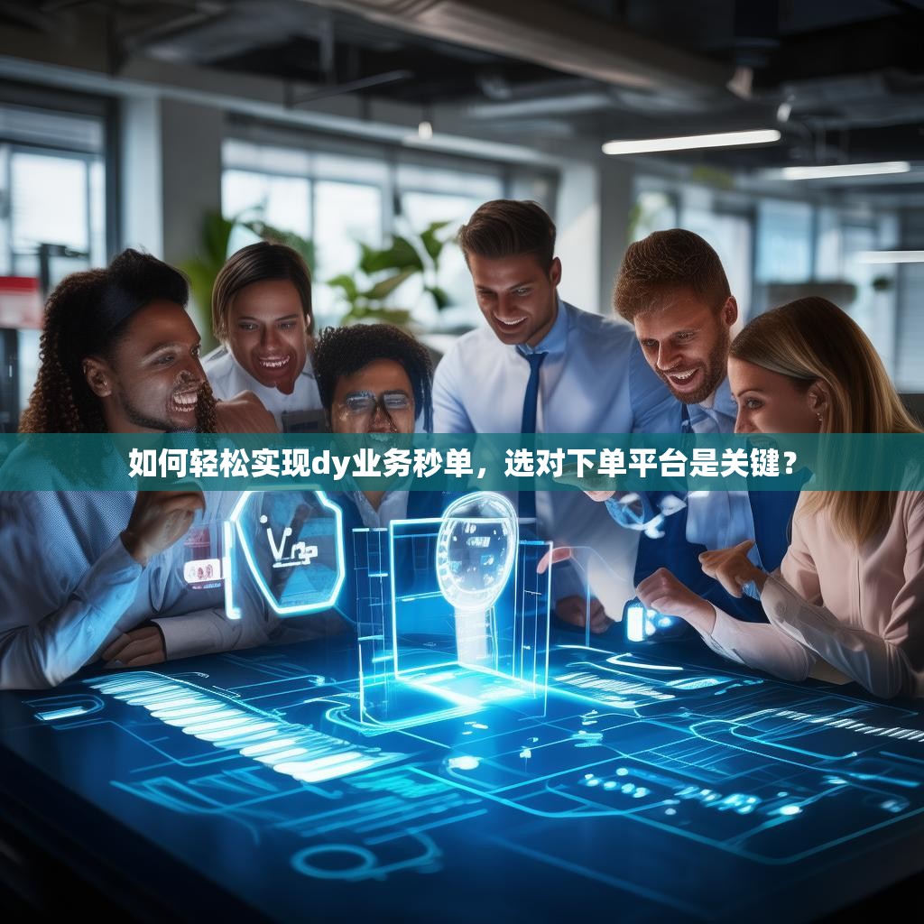 如何轻松实现dy业务秒单，选对下单平台是关键？