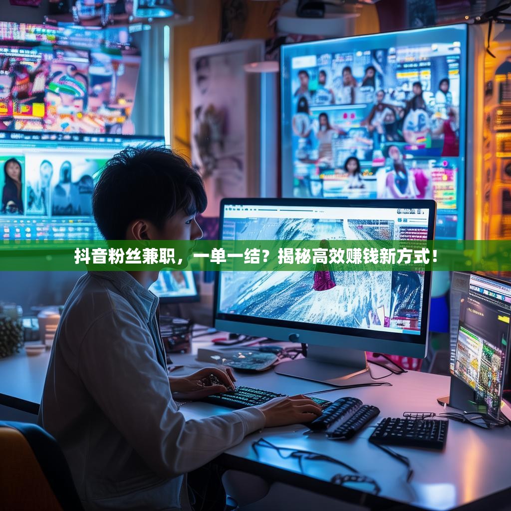 抖音粉丝兼职，一单一结？揭秘高效赚钱新方式！