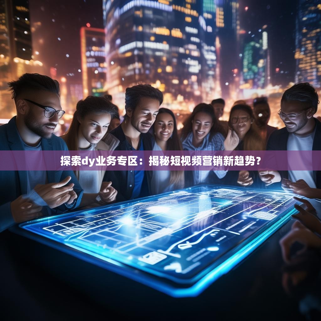探索dy业务专区：揭秘短视频营销新趋势？