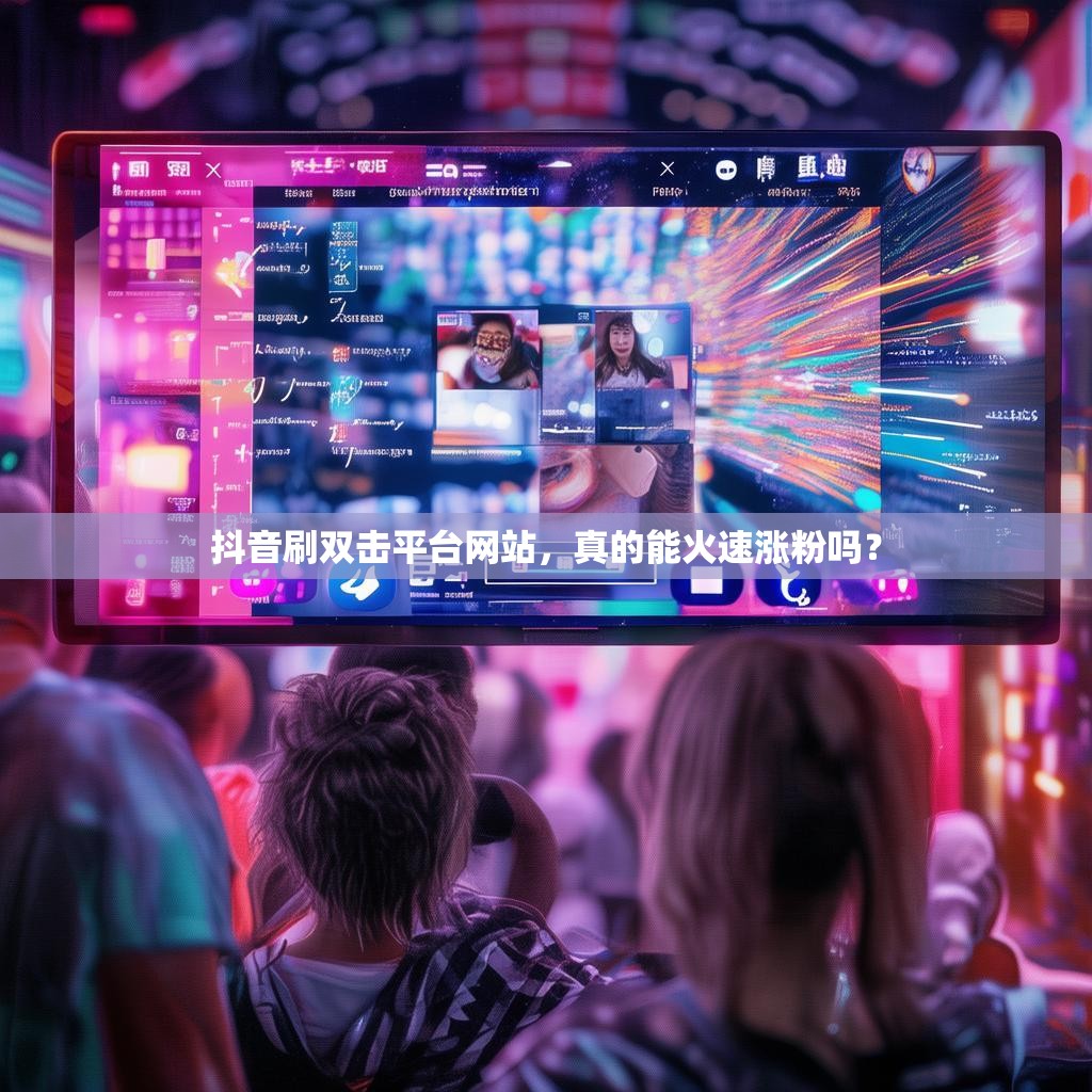 抖音刷双击平台网站，真的能火速涨粉吗？