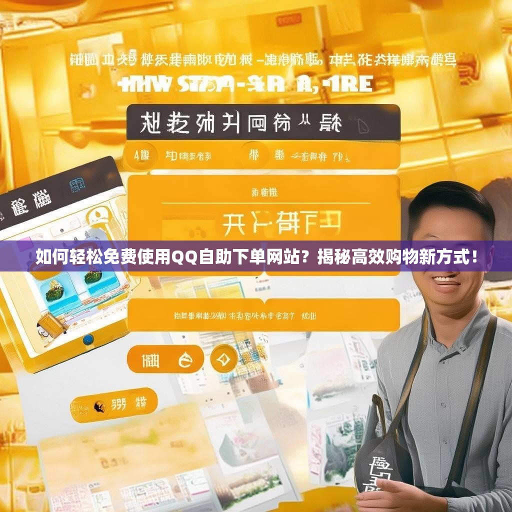 如何轻松免费使用QQ自助下单网站？揭秘高效购物新方式！