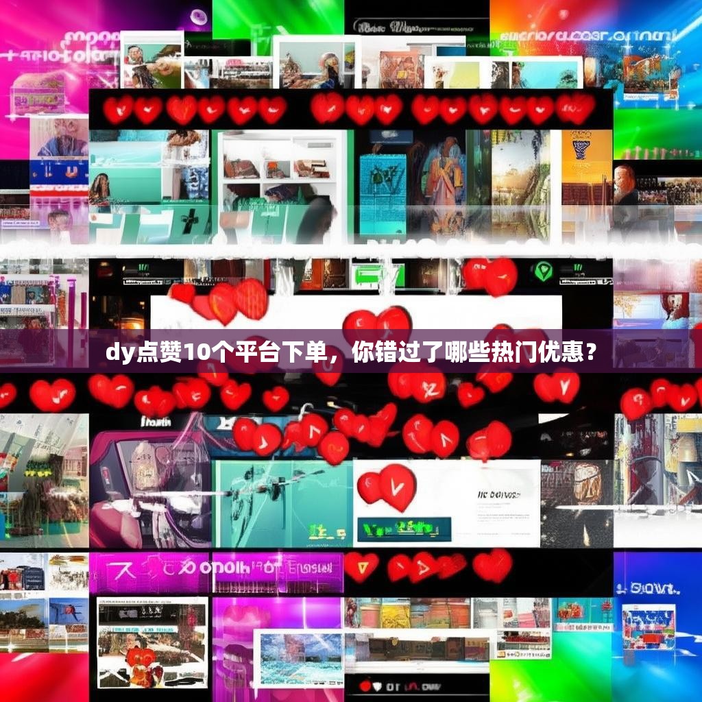 dy点赞10个平台下单，你错过了哪些热门优惠？