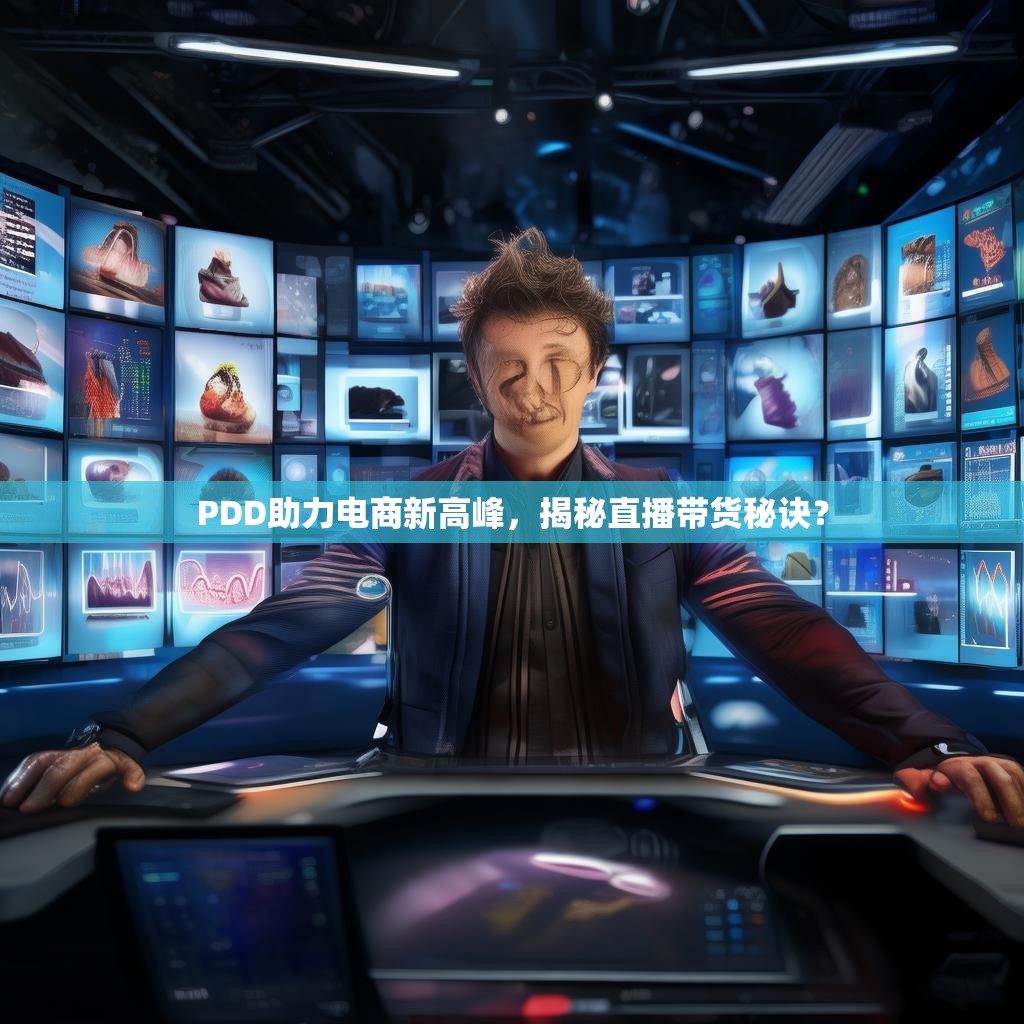 PDD助力电商新高峰，揭秘直播带货秘诀？
