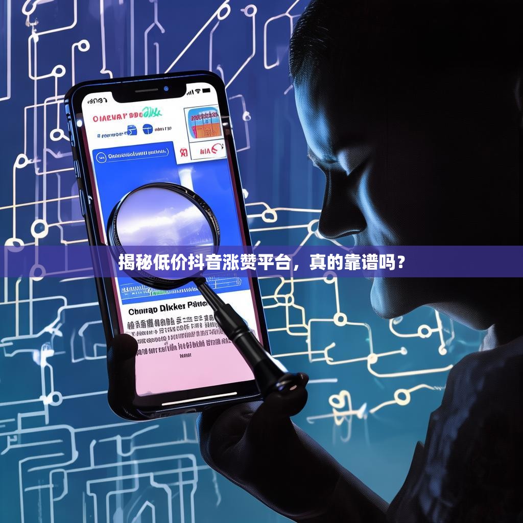 揭秘低价抖音涨赞平台，真的靠谱吗？