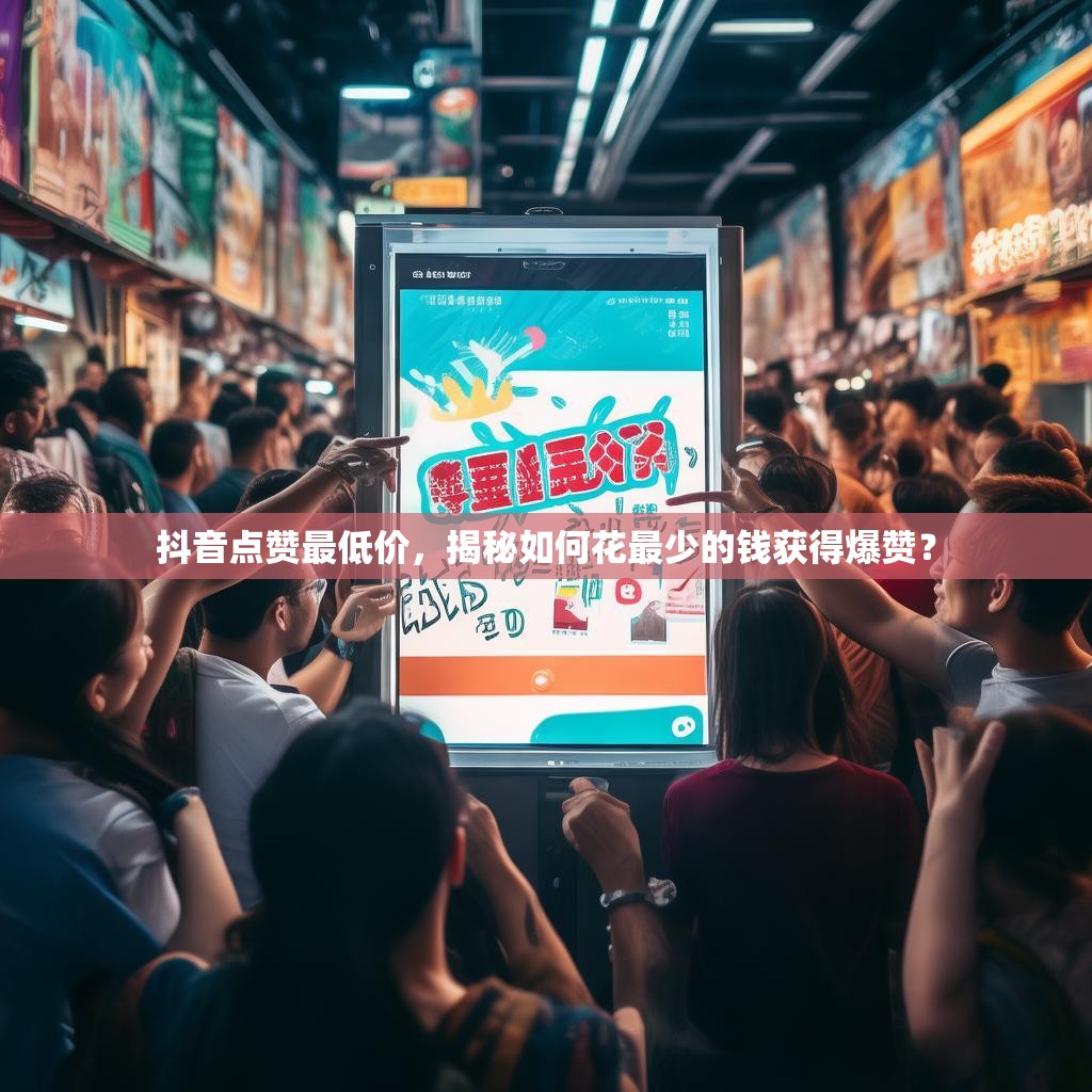 抖音点赞最低价，揭秘如何花最少的钱获得爆赞？