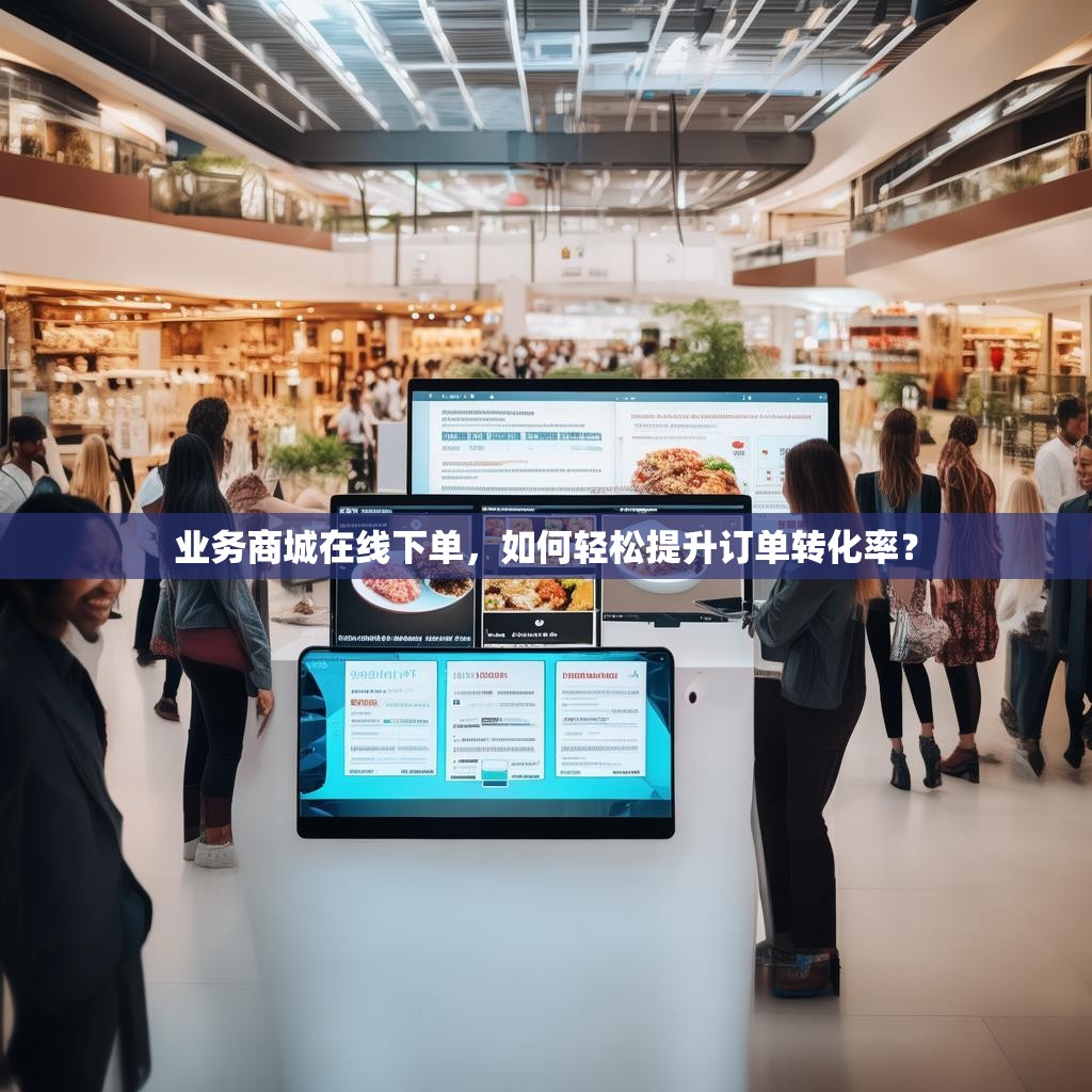 业务商城在线下单，如何轻松提升订单转化率？