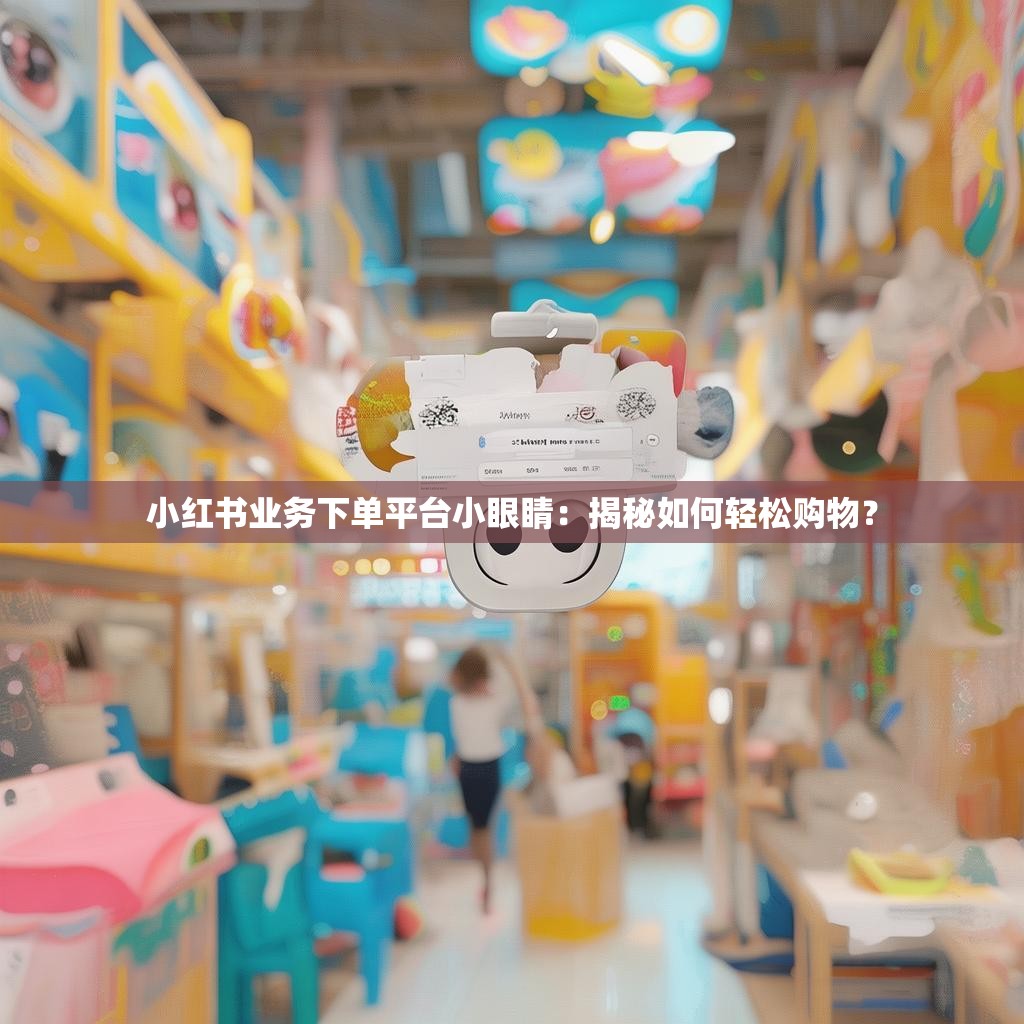 小红书业务下单平台小眼睛：揭秘如何轻松购物？