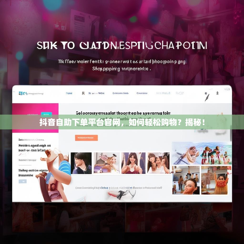 抖音自助下单平台官网，如何轻松购物？揭秘！