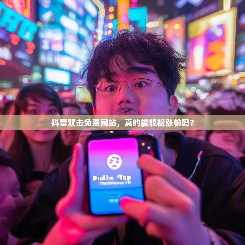 抖音双击免费网站，真的能轻松涨粉吗？