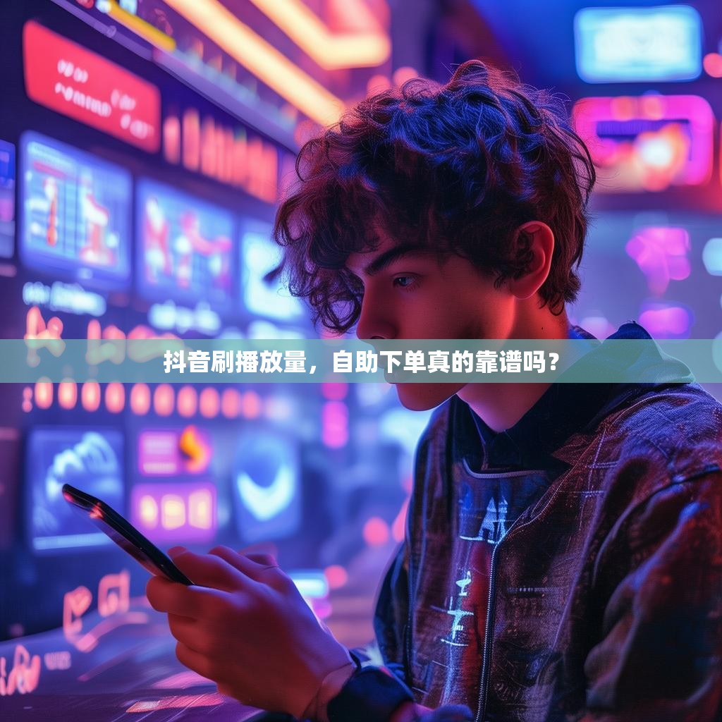 抖音刷播放量，自助下单真的靠谱吗？