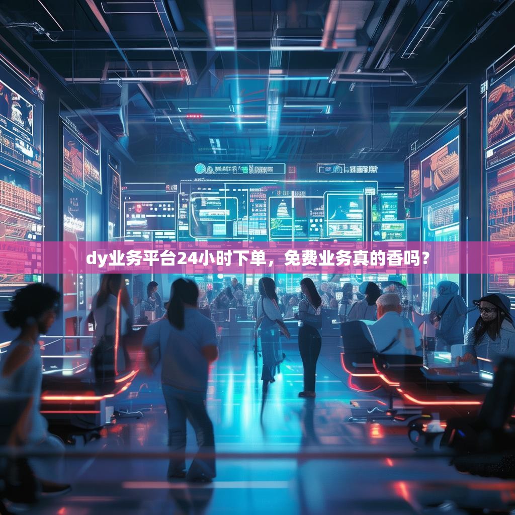 dy业务平台24小时下单，免费业务真的香吗？