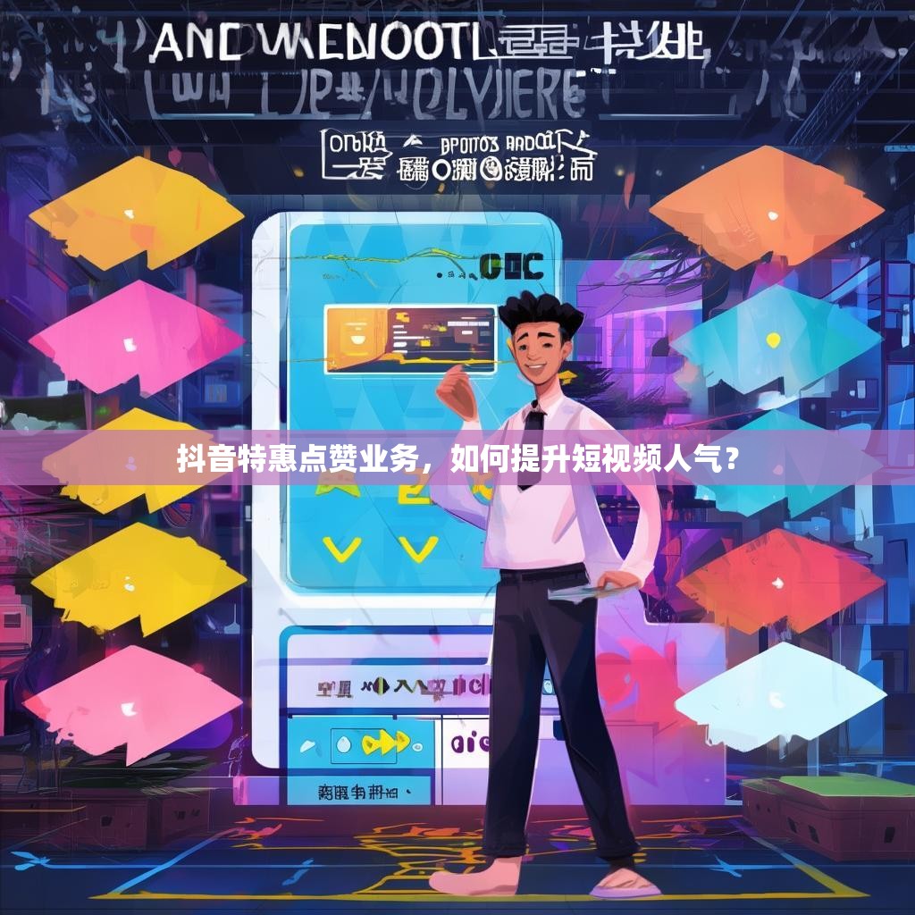 抖音特惠点赞业务，如何提升短视频人气？